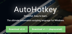 AutoHotkey公式サイト