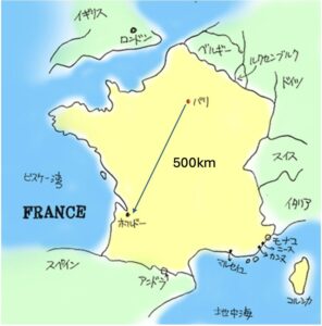 フランス地図